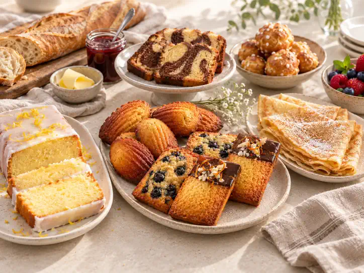 French Morning pastry assortment
